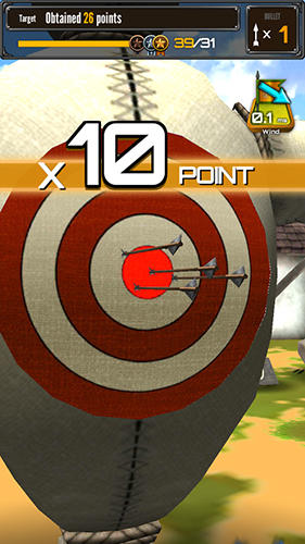 Gameplay of the Archery big match for Android phone or tablet.
