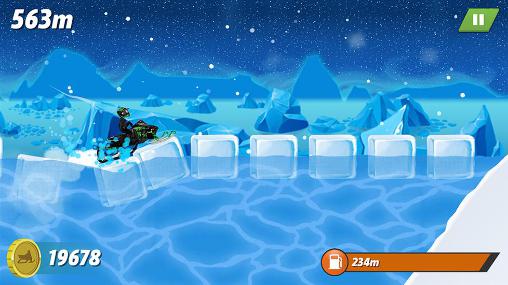 Full version of Android apk app Arctic cat: Extreme snowmobile racing for tablet and phone.