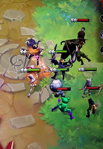 Gameplay of the Arena allstars for Android phone or tablet.