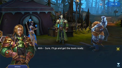 Gameplay of the Armed heroes 2 for Android phone or tablet.