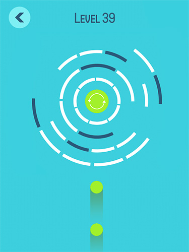 Gameplay of the Armor: Color circles for Android phone or tablet.