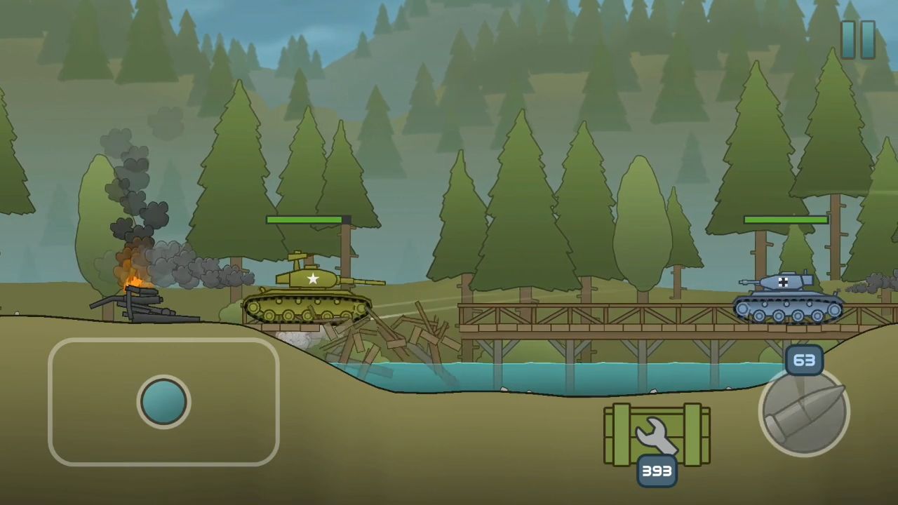 Gameplay of the Armored Heroes for Android phone or tablet.
