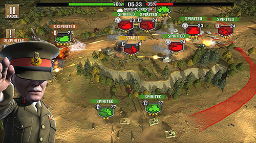 Gameplay of the Armored warriors for Android phone or tablet.