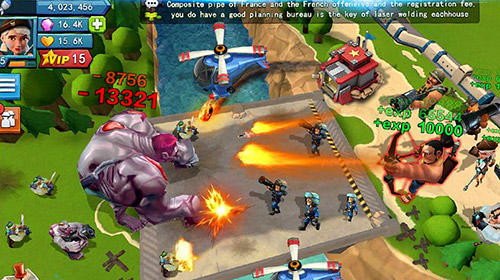Gameplay of the Army of allies for Android phone or tablet.
