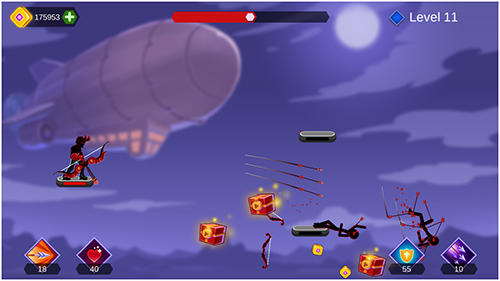 Gameplay of the Arrow go! for Android phone or tablet.