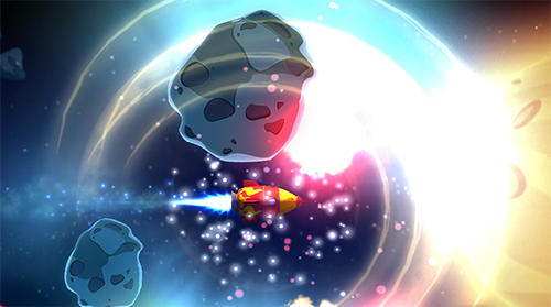 Gameplay of the Asteroid dodge for Android phone or tablet.