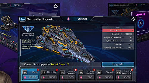 Gameplay of the Astro commander for Android phone or tablet.