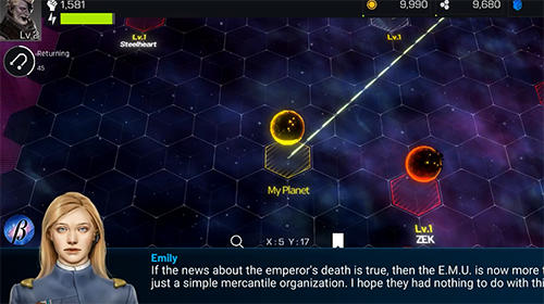 Gameplay of the Astrokings for Android phone or tablet.