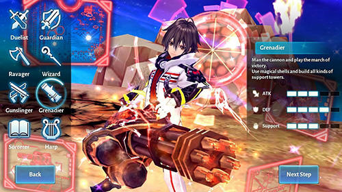 Gameplay of the Aura kingdom for Android phone or tablet.