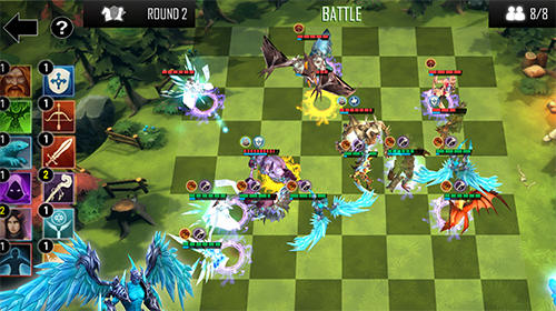 Gameplay of the Auto сhess defense for Android phone or tablet.