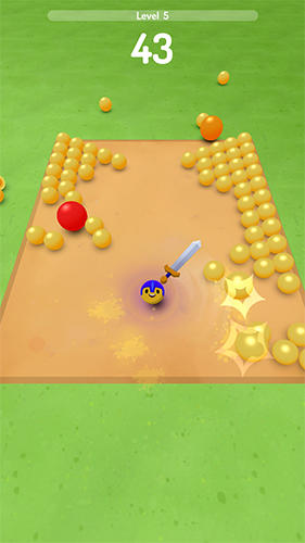 Gameplay of the Avoid and slash for Android phone or tablet.