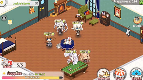 Gameplay of the Azur lane for Android phone or tablet.