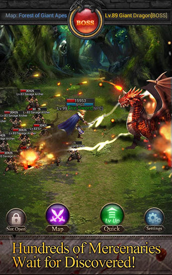 Full version of Android apk app Back to war: Lost throne for tablet and phone.