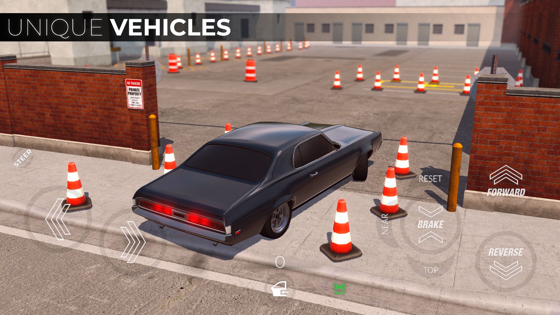 Gameplay of the Backyard Parking - Stage Two for Android phone or tablet.