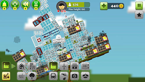 Gameplay of the Balancity for Android phone or tablet.