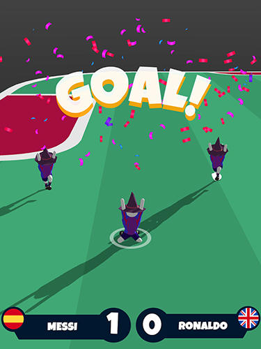 Gameplay of the Ball brawl 3D for Android phone or tablet.