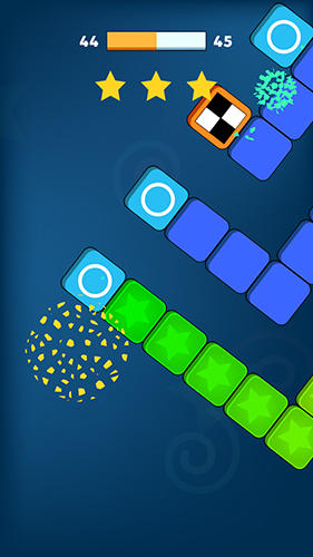 Gameplay of the Ball shift for Android phone or tablet.