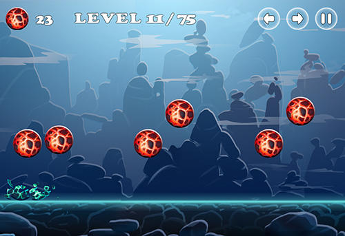 Gameplay of the Ball vs balls for Android phone or tablet.
