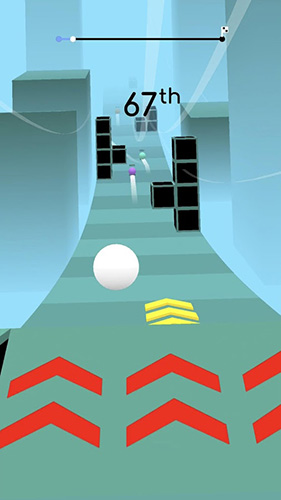 Gameplay of the Balls race for Android phone or tablet.