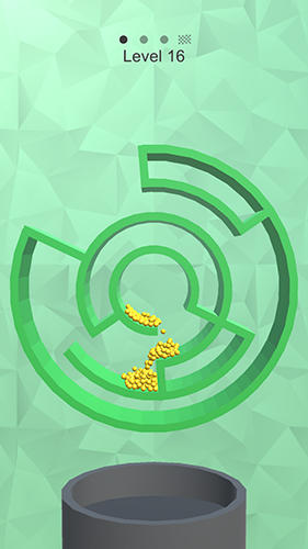Gameplay of the Balls rotate for Android phone or tablet.