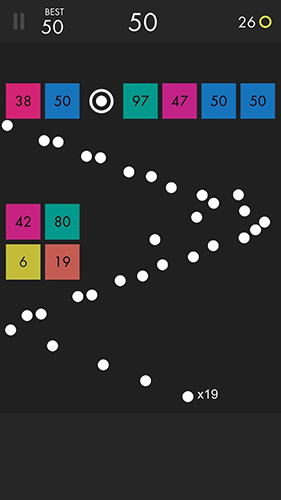 Gameplay of the Ballz for Android phone or tablet.