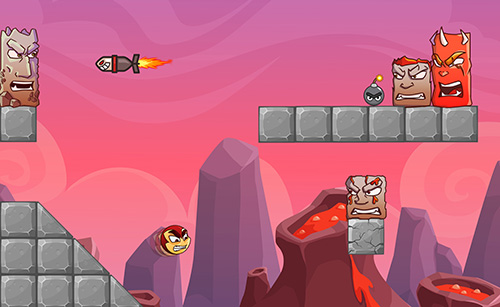 Gameplay of the Ballzor for Android phone or tablet.