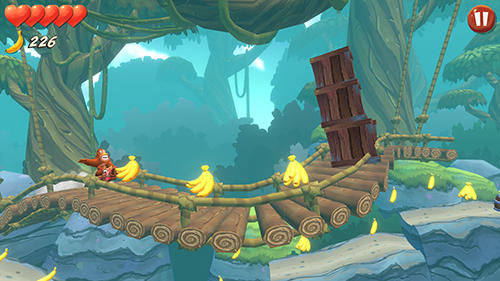 Gameplay of the Banana kong blast for Android phone or tablet.