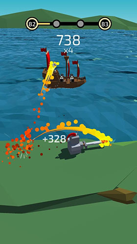 Gameplay of the Baseball fury for Android phone or tablet.