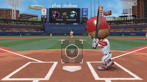 Gameplay of the Baseball nine for Android phone or tablet.