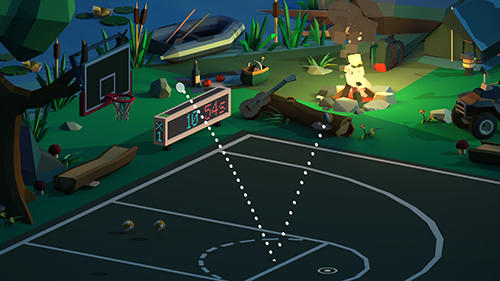 Gameplay of the Basketball by ViperGames for Android phone or tablet.