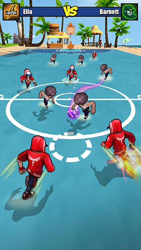 Gameplay of the Basketball strike for Android phone or tablet.