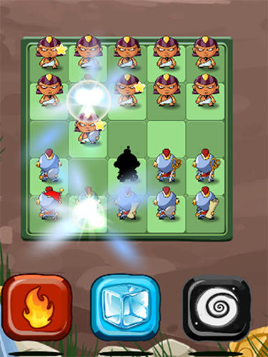 Gameplay of the Battle board for Android phone or tablet.
