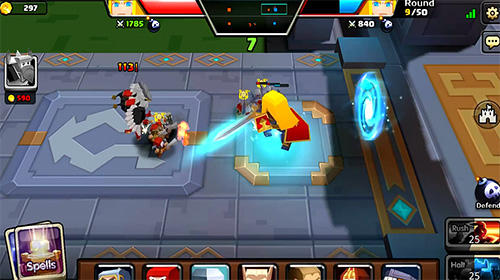 Gameplay of the Battle brawlers for Android phone or tablet.