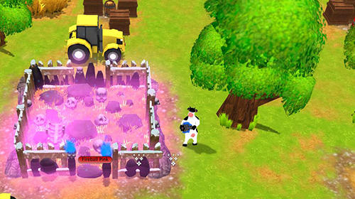 Gameplay of the Battle cow unleashed for Android phone or tablet.