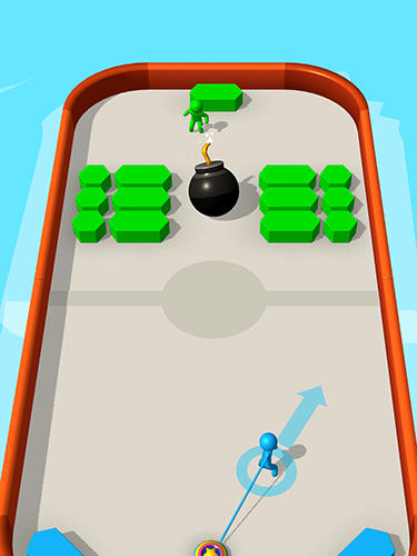 Gameplay of the Battle disc for Android phone or tablet.