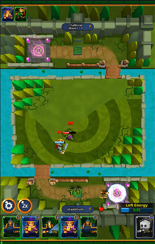 Gameplay of the Battle king: Declare war for Android phone or tablet.