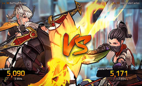 Gameplay of the Battle of arrow for Android phone or tablet.