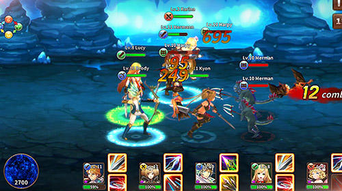 Gameplay of the Battle of souls for Android phone or tablet.