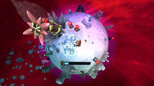 Gameplay of the Battle planet for Android phone or tablet.
