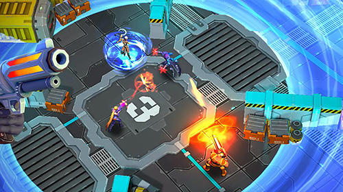 Gameplay of the Battle royale: Ultimate show for Android phone or tablet.