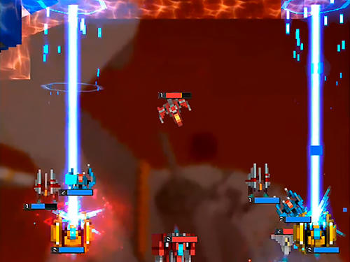 Gameplay of the Battle star arena for Android phone or tablet.
