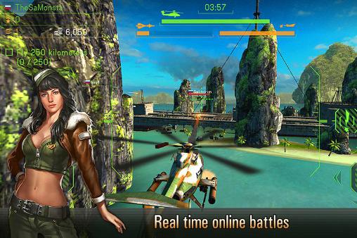 Full version of Android apk app Battle of helicopters for tablet and phone.