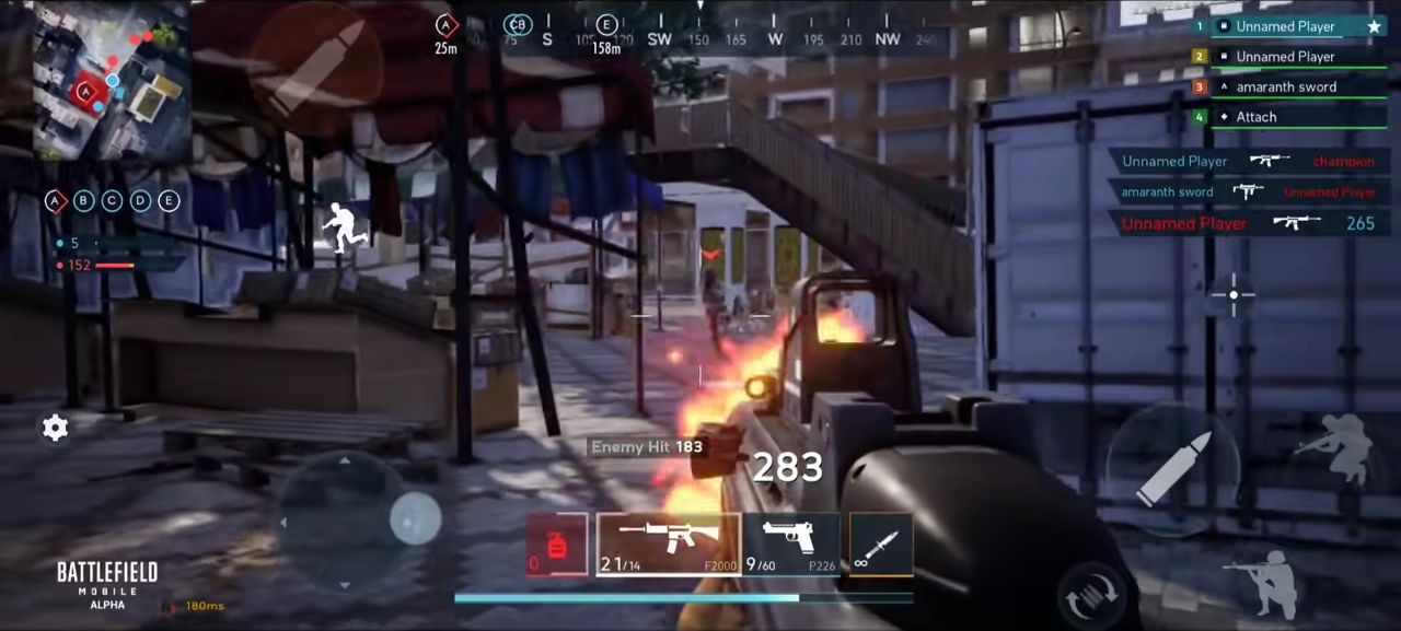 Gameplay of the Battlefield™ Mobile for Android phone or tablet.
