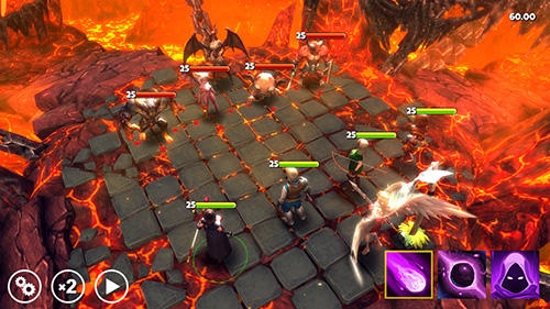 Gameplay of the Battleground: Champions for Android phone or tablet.