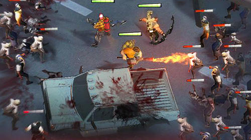 Gameplay of the Battleground Z for Android phone or tablet.