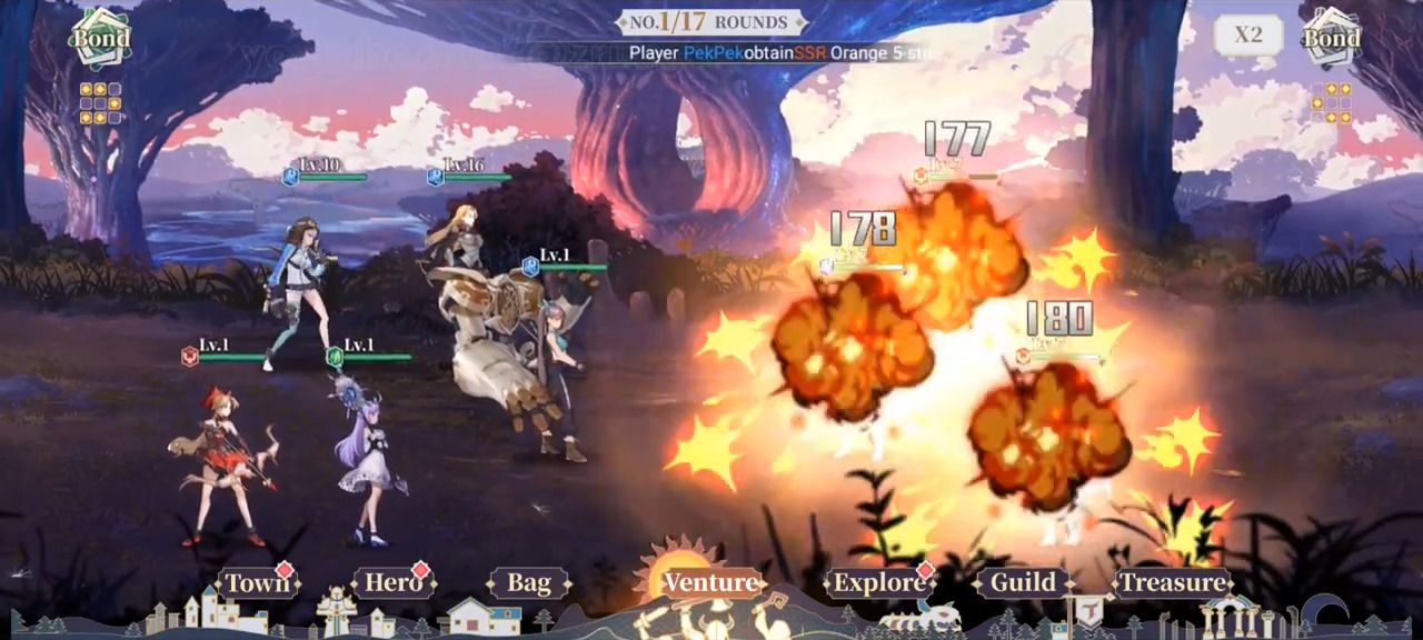Gameplay of the BattleofSBG for Android phone or tablet.