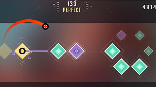 Gameplay of the Beat tiles for Android phone or tablet.