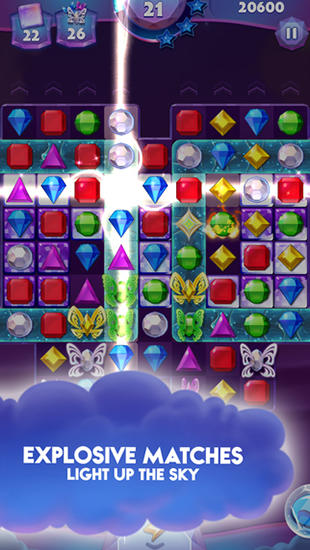 Full version of Android apk app Bejeweled skies for tablet and phone.