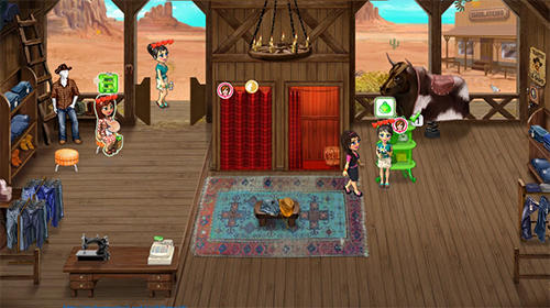 Gameplay of the Bella fashion design for Android phone or tablet.