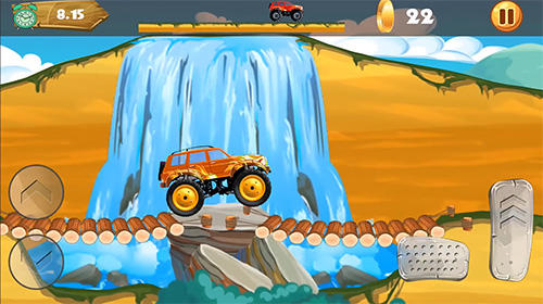 Gameplay of the Best monster truck climb up for Android phone or tablet.
